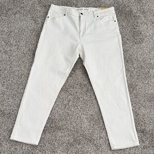 MICHAEL Michael Kors Izzy Skinny Ankle White Jeans